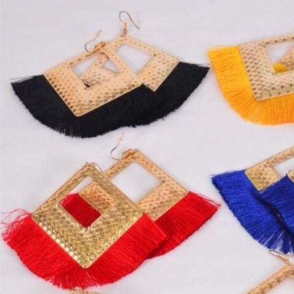 BOHO Tassel Earrings - Picture 4 of 7